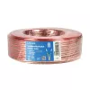 Audio kábel LogiLink CA1080 25 m transparentná