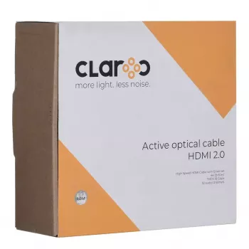 claroc FEN-HDMI-20-40M, vláknový HDMI kábel, Active Optical kábel (AOC) HDMI 2.0, 4K, 40 m