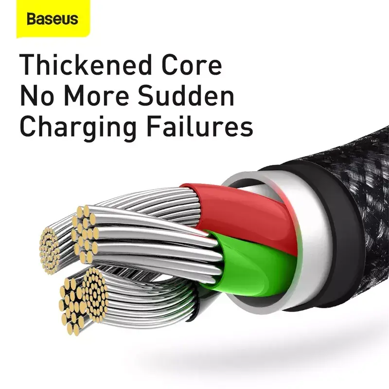 3-in-1 USB kábel Baseus Tungsten Gold CAMLTWJ-01