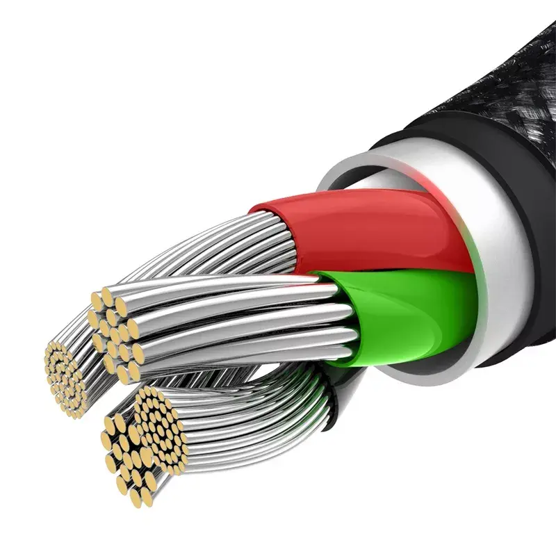 3-in-1 USB kábel Baseus Tungsten Gold CAMLTWJ-01