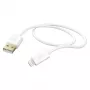 Hama nabíjací kábel, USB-A - Lightning, 1,5 m, biely