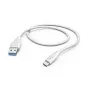 Hama 00201596 USB kábel USB 2.0 1,5 m USB A USB C biely