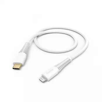 Lightning kábel Hama 00201603 1,5 m biely 3 A USB-C