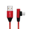 USB kábel LogiLink CU0146 USB 2.0 1 m USB A USB C červený