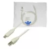 LogiLink CU0160 kábel USB 2.0 USB-C – USB-B, 1 m, sivý