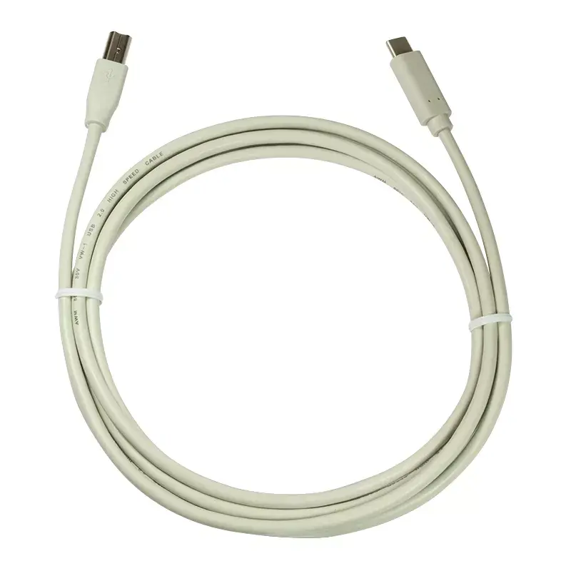 LogiLink CU0160 kábel USB 2.0 USB-C – USB-B, 1 m, sivý