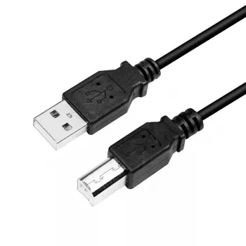 USB kábel LogiLink CU0008B 3m USB A na USB B čierny
