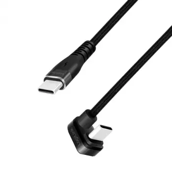 LogiLink CU0191 USB kábel USB 2.0 2 m USB C čierny