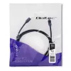 Qoltec 52352 kábel USB-C na USB-C, USB 3.1, 5 Gbit/s, 2,5 m, čierny