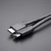 Qoltec 52352 kábel USB-C na USB-C, USB 3.1, 5 Gbit/s, 2,5 m, čierny