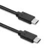 Qoltec 52352 kábel USB-C na USB-C, USB 3.1, 5 Gbit/s, 2,5 m, čierny
