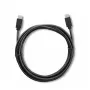 Qoltec 52352 kábel USB-C na USB-C, USB 3.1, 5 Gbit/s, 2,5 m, čierny