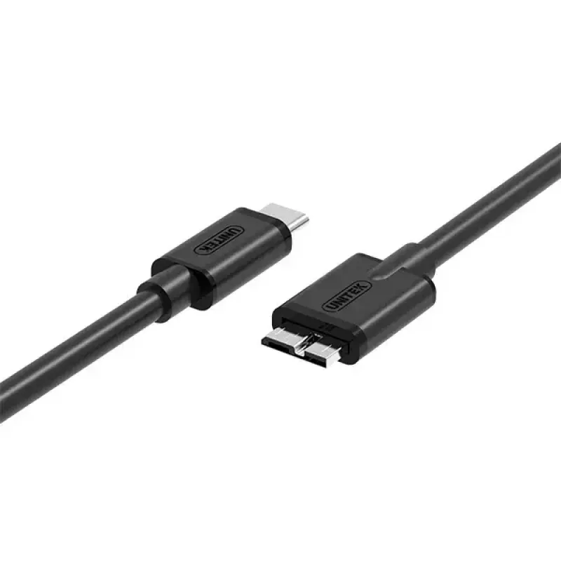 Unitek Y-C475BK kábel USB-C na Micro-USB B, USB 3.0, 1 m, čierny