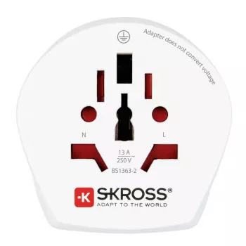 Cestovný adaptér Skross Combo World na Izrael
