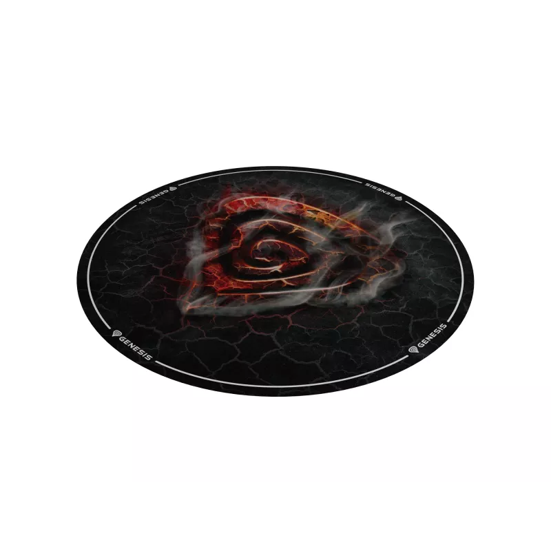 Podložka pod stoličku GENESIS Tellur 400 Round Lava viacfarebná textil guma