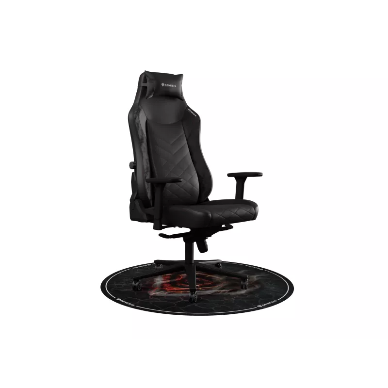 Podložka pod stoličku GENESIS Tellur 400 Round Lava viacfarebná textil guma
