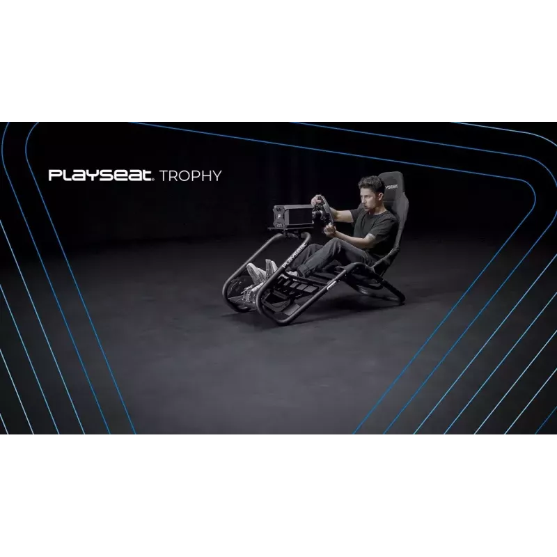 Univerzálna herná stolička Playseat Trophy polstrované sedadlo čierna