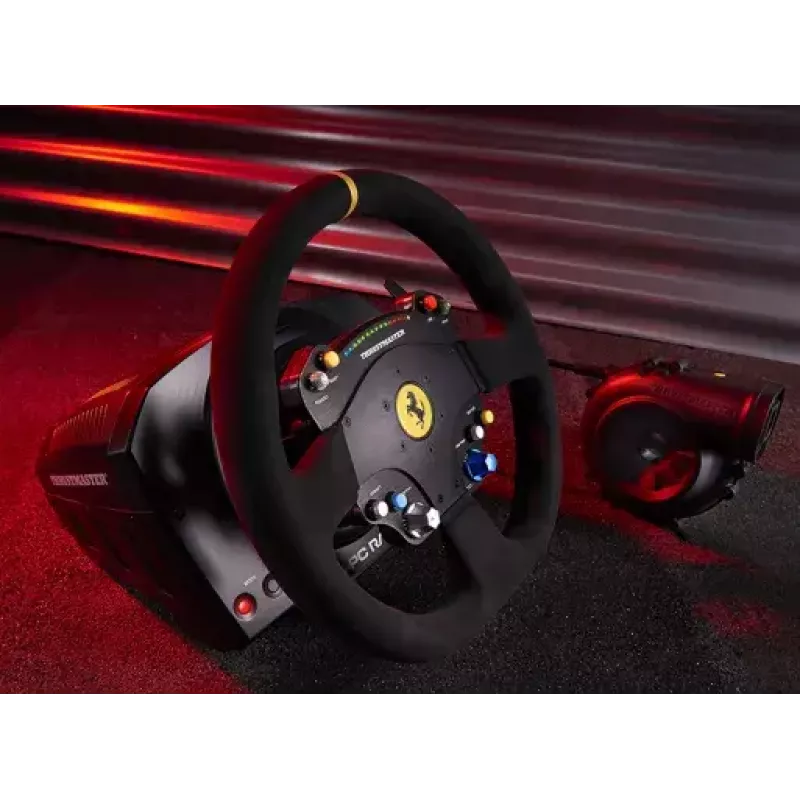 Thrustmaster TS-PC Racer Ferrari 488 Challenge Edition čierny USB 2.0 volant analógový / digitálny