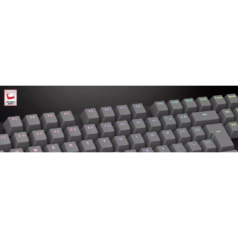 Klávesnicové krytky GENESIS LEAD 300 univerzálne ABS sivá 122g