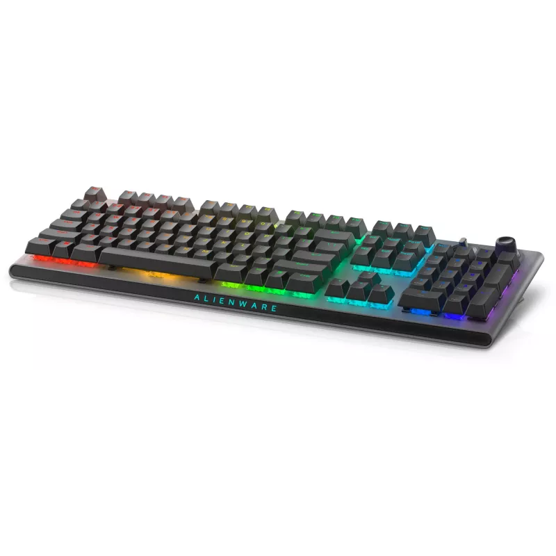 Alienware Tri-Mode AW920K klávesnica herná USB + RF Wireless + Bluetooth sivá