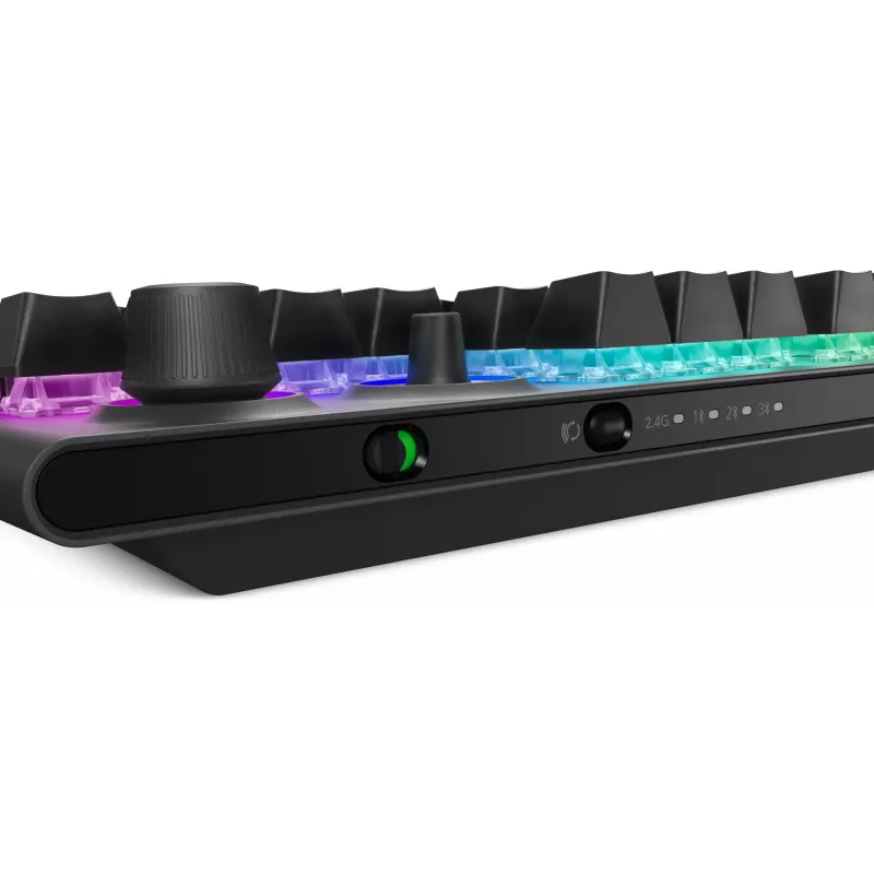 Alienware Tri-Mode AW920K klávesnica herná USB + RF Wireless + Bluetooth sivá