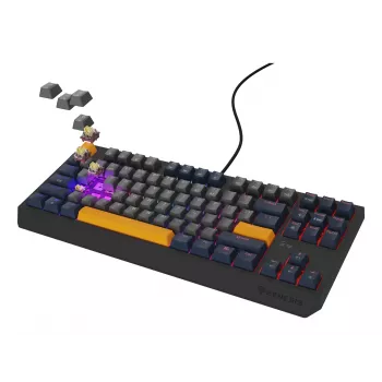 GENESIS Thor 230 TKL klávesnica herná USB QWERTY anglická modrá