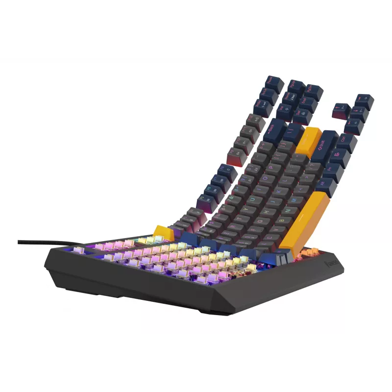 GENESIS Thor 230 TKL klávesnica herná USB QWERTY anglická modrá