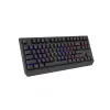 Mechanická tenkeyless herná klávesnica GENESIS Thor 230 TKL — USB, RF Wireless, Bluetooth, 87-klávesová QWERTY, sivá