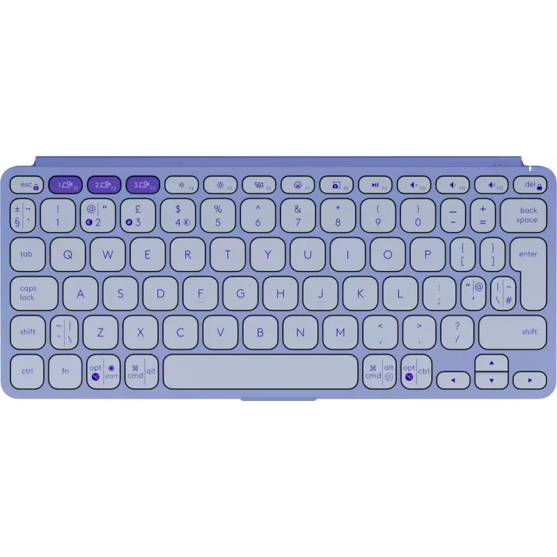 Logitech Keys-To-Go 2 klávesnica univerzálna Bluetooth QWERTY US International fialová