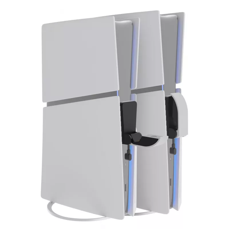 Nabíjací systém GENESIS Tin 305 PlayStation 5 slim káblový čierna biela