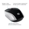 HP Wireless myš 200 (Pike Silver), obojručná, optická, RF Wireless, 1000 DPI, strieborná