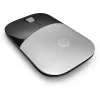 HP Z3700 strieborná bezdrôtová myš, obojručná, optická, RF Wireless, 1200 DPI, strieborná