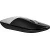 HP Z3700 strieborná bezdrôtová myš, obojručná, optická, RF Wireless, 1200 DPI, strieborná