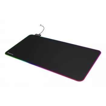 GENESIS Boron 500 XXL RGB herná podložka pod myš čierna