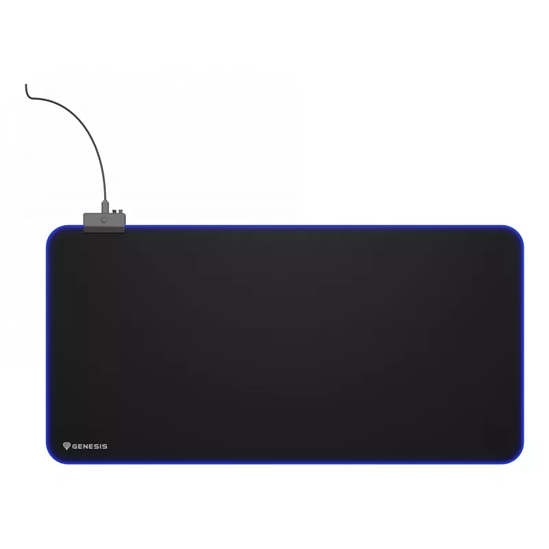 GENESIS Boron 500 XXL RGB herná podložka pod myš čierna
