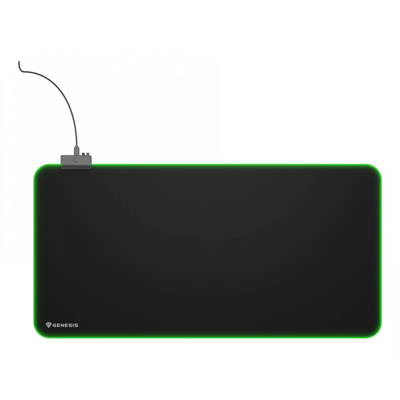 GENESIS Boron 500 XXL RGB herná podložka pod myš čierna