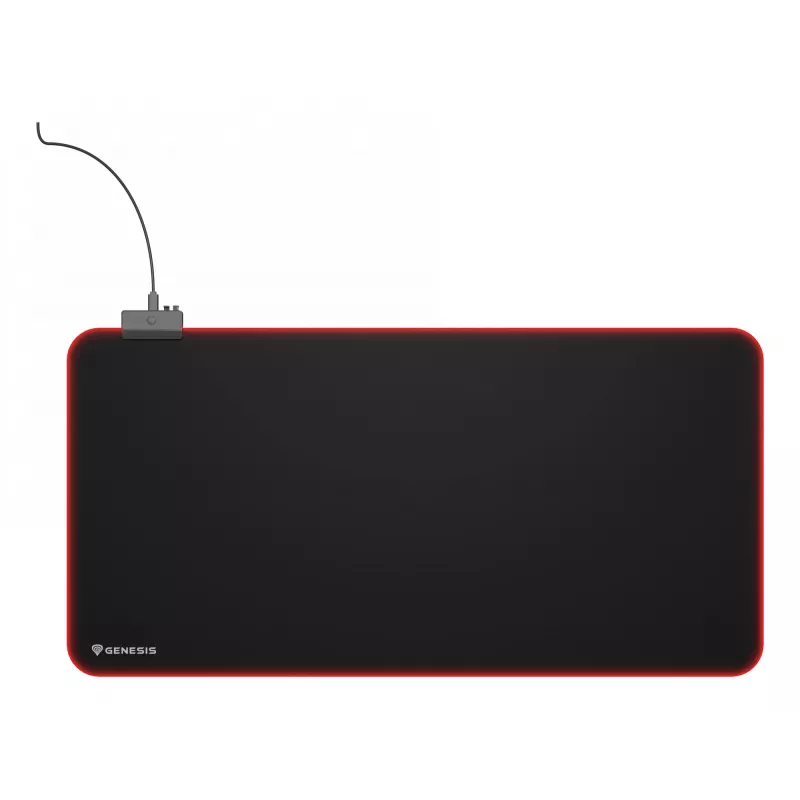 GENESIS Boron 500 XXL RGB herná podložka pod myš čierna