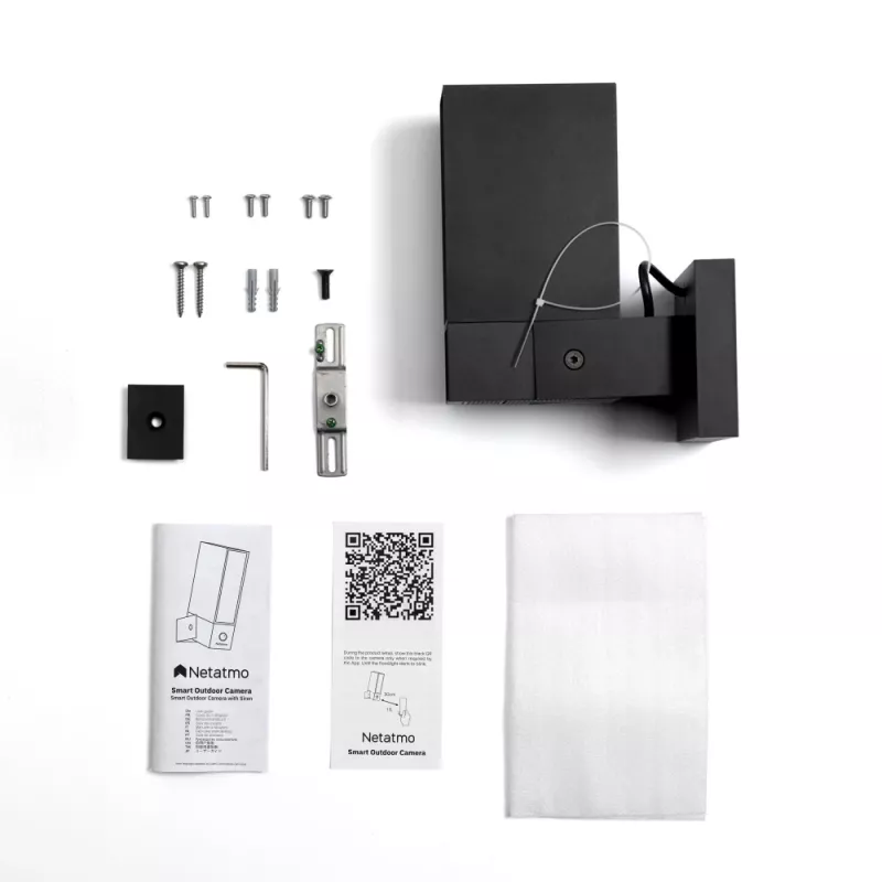 Netatmo Presence Box IP bezpečnostná kamera exteriér 1920 x 1080 pixelov nástenná