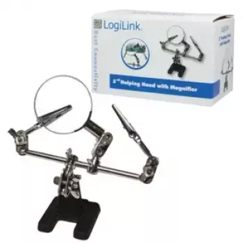 Lupa LogiLink WZ0034 čierna nehrdzavejúca oceľ