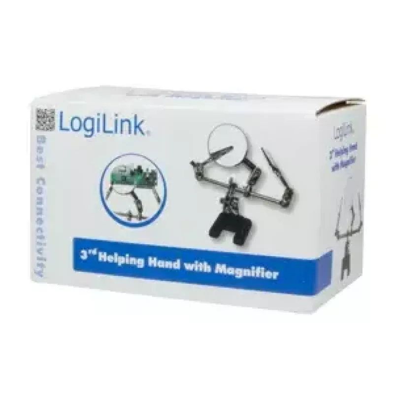 Lupa LogiLink WZ0034 čierna nehrdzavejúca oceľ