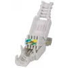 Intellinet RJ45 modulárny konektor samec, bez nástroja, Cat5/5e/6, 22-26 AWG pevné a flexibilné UTP káble