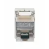 Intellinet Cat8.1 40G tienený bez nástroja Keystone jack RJ-45 strieborná