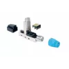 Intellinet Cat8.1 40G tienený bez nástroja RJ45 modulárny konektor samec modrý konektor samec