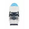 Intellinet Cat8.1 40G tienený bez nástroja RJ45 modulárny konektor samec modrý konektor samec