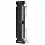 Intellinet Patch Panel, Cat6, nástenná montáž, UTP, 12 portov, čierny