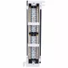 Intellinet Patch Panel, Cat6, nástenná montáž, UTP, 12 portov, čierny