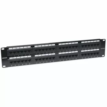 Intellinet patch panel, Cat5e, UTP, 48-port, 2U, čierny