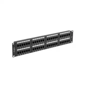 Rack príslušenstvo Lanberg PPU6-2048-B 19 palcov 2U 48 portov