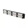 Rack príslušenstvo Lanberg PPU6-2048-B 19 palcov 2U 48 portov