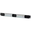 Techly patch panel UTP 16 portov RJ45 Cat.6 I-PP 16-RU-C6T